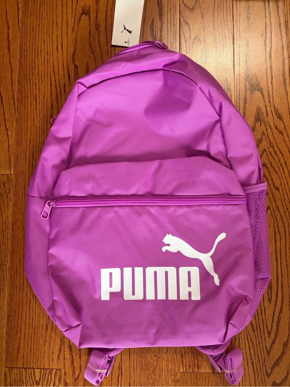 NEW Puma Bright Purple Logo Backpack